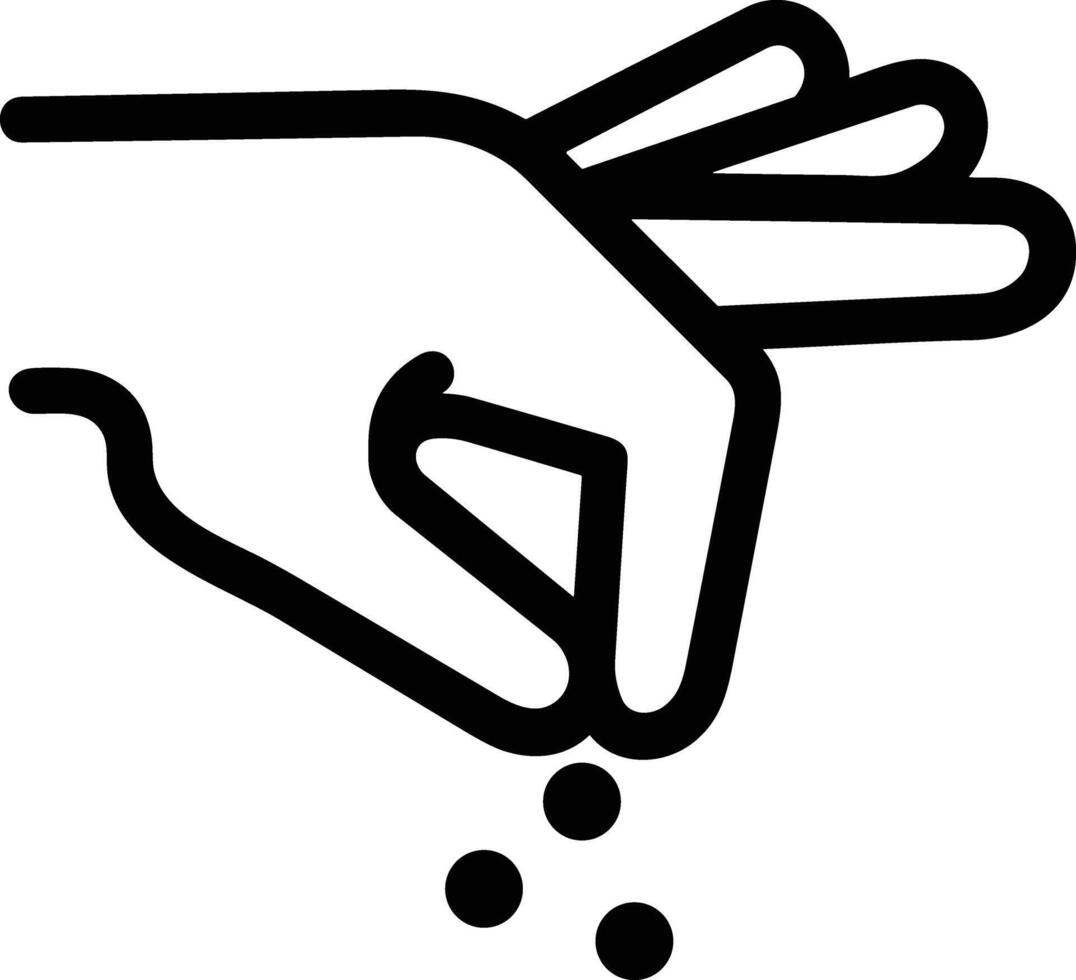 Hand icon symbol image illustration vector