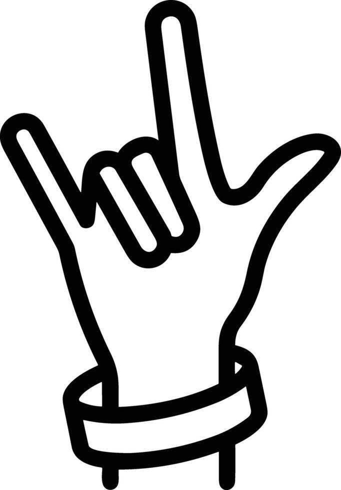 Hand icon symbol image illustration vector