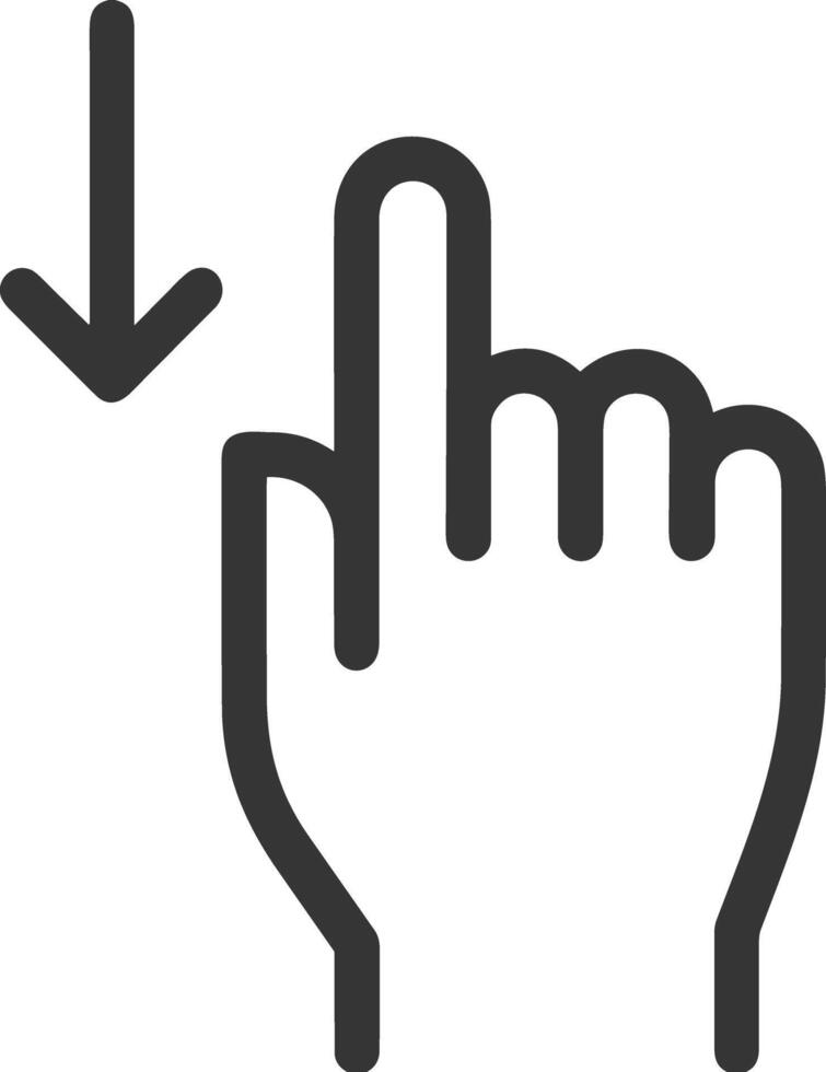 Hand icon symbol image illustration vector