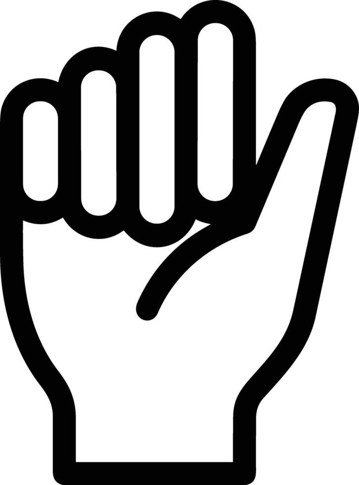 Hand icon symbol image illustration vector