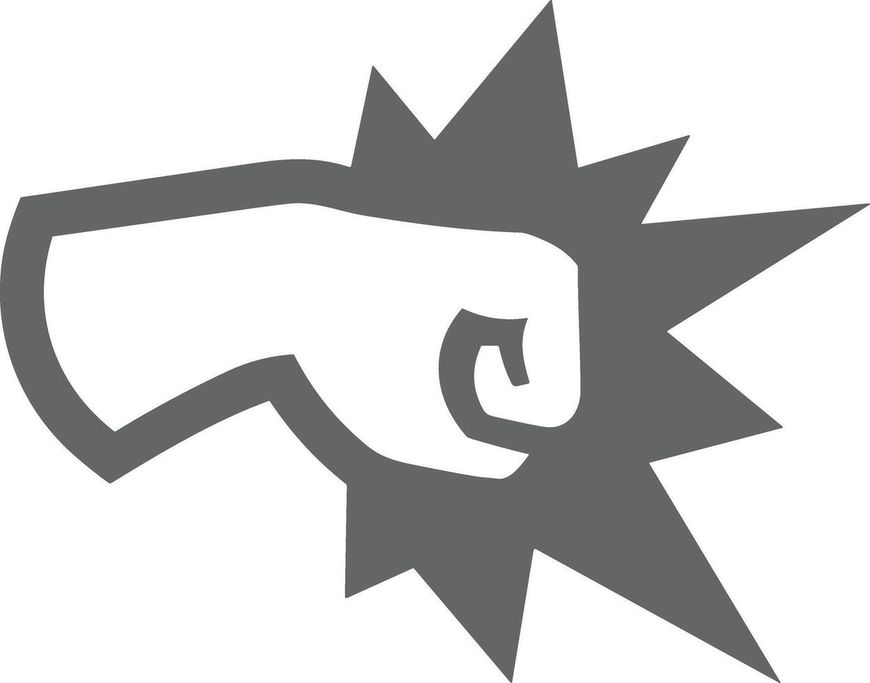 Hand icon symbol image illustration vector