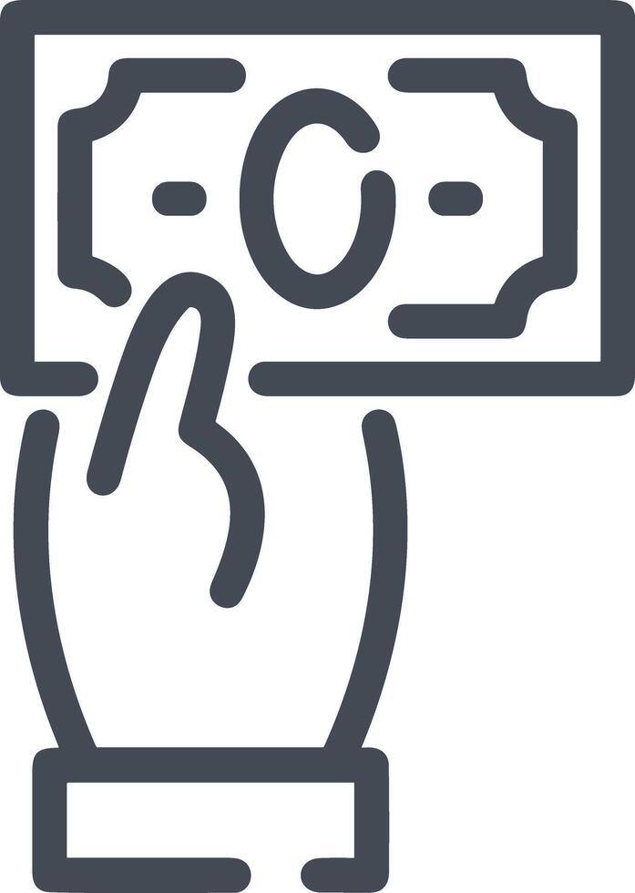 Hand icon symbol image illustration vector