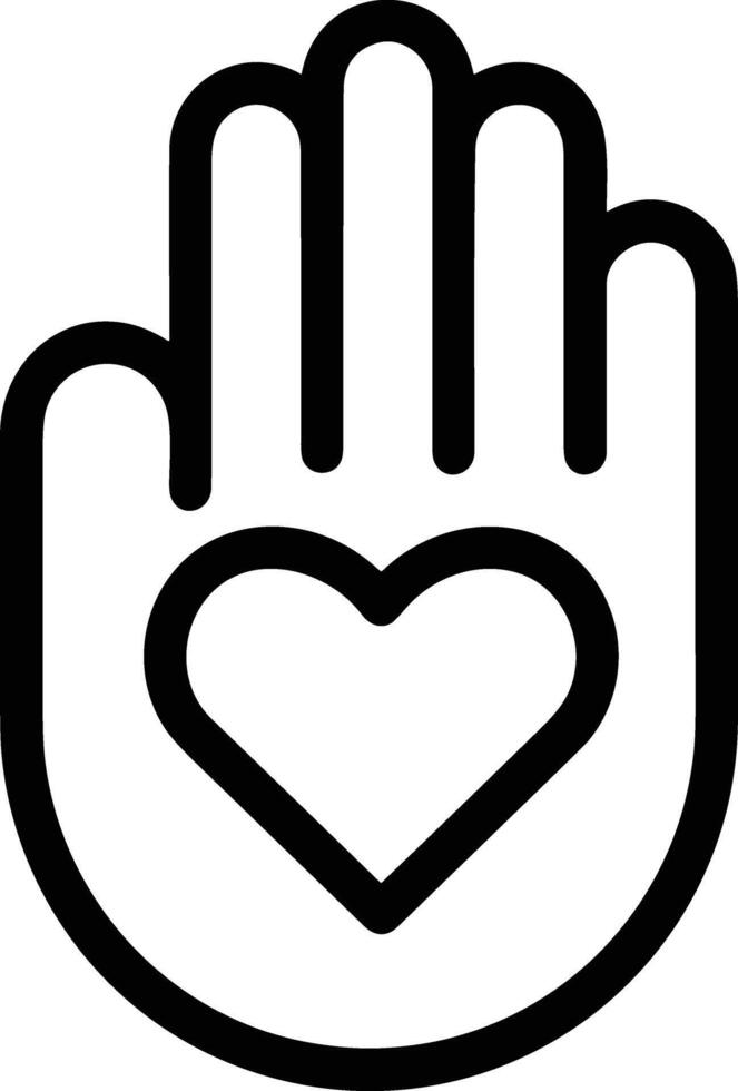Hand icon symbol image illustration vector