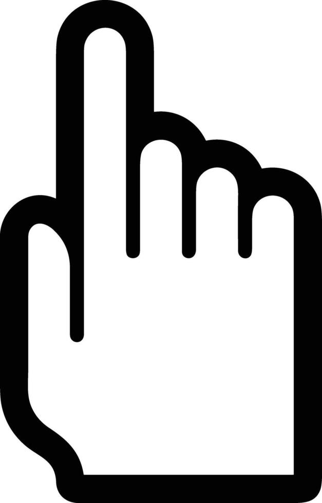 Hand icon symbol image illustration vector