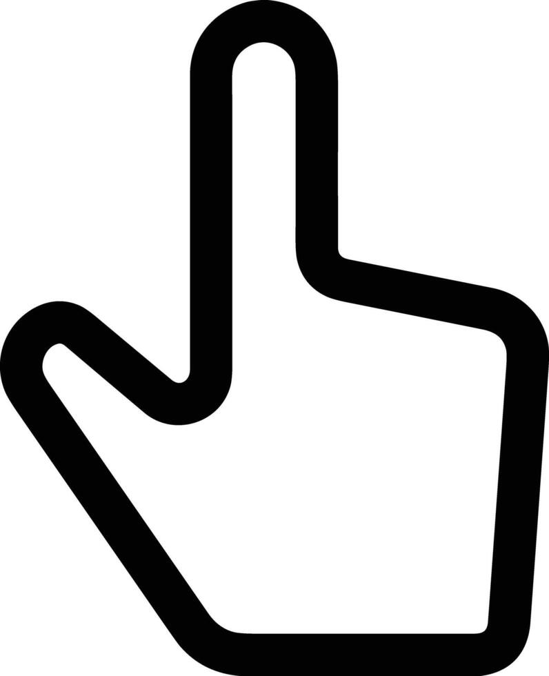 Hand icon symbol image illustration vector