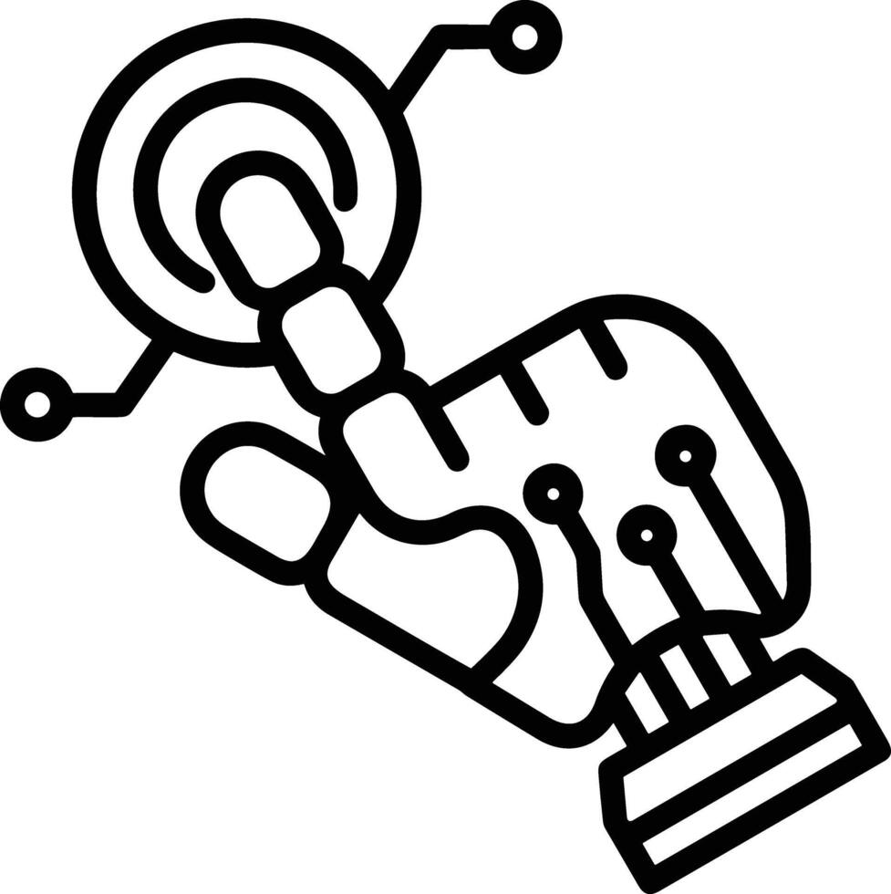 Hand icon symbol image illustration vector