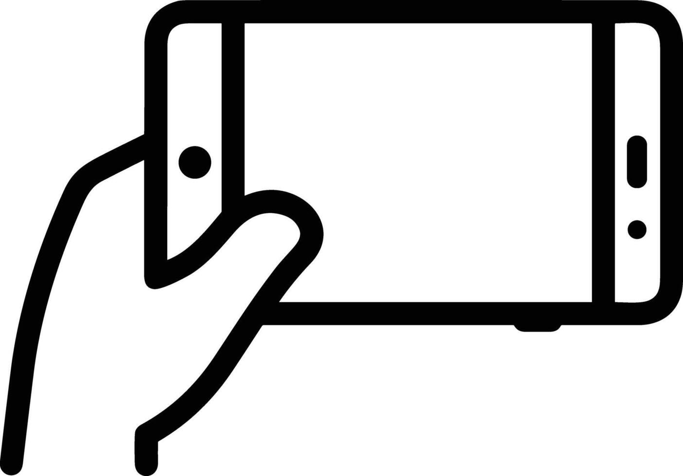 Hand icon symbol image illustration vector