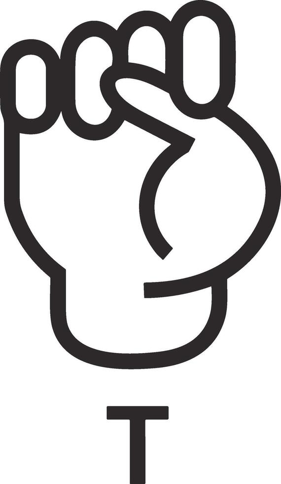 Hand icon symbol image illustration vector