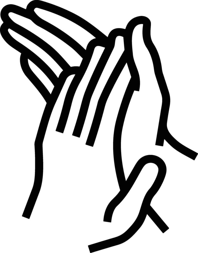 Hand icon symbol image illustration vector