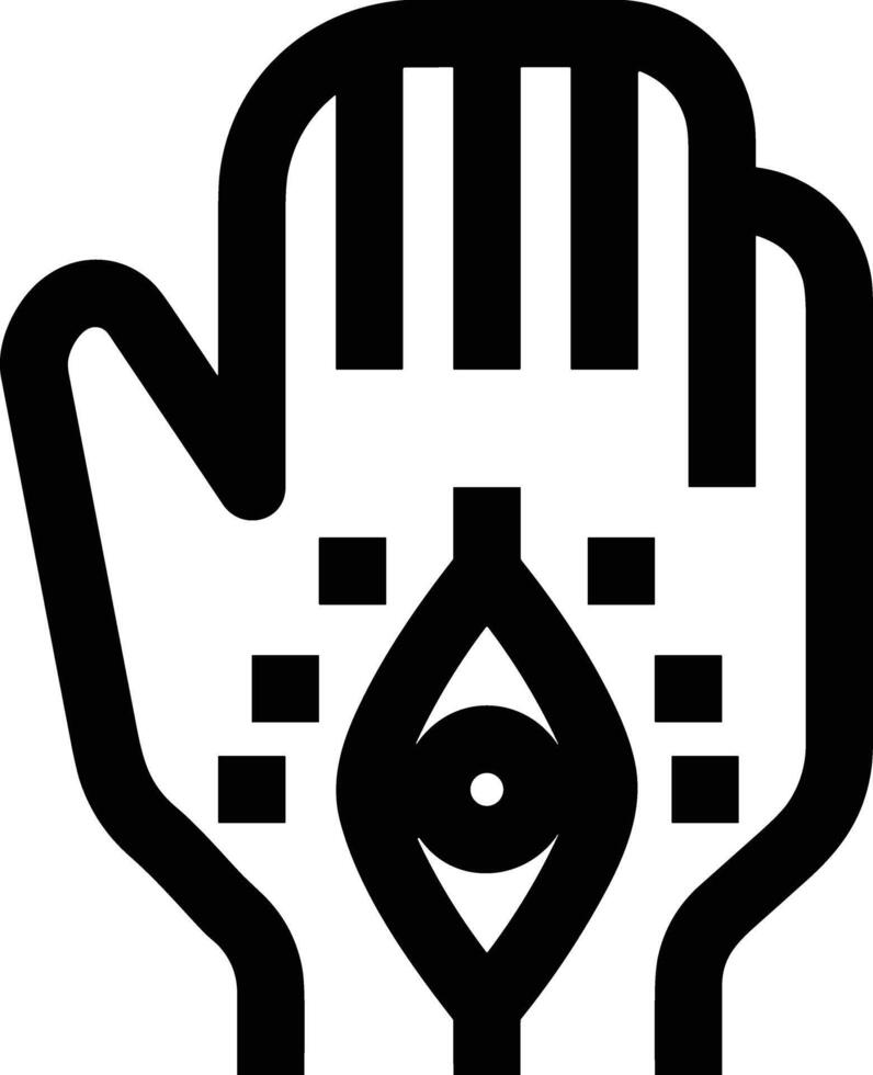 Hand icon symbol image illustration vector