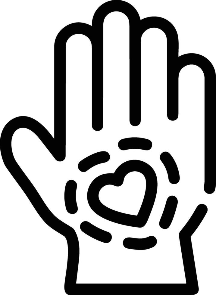 Hand icon symbol image illustration vector