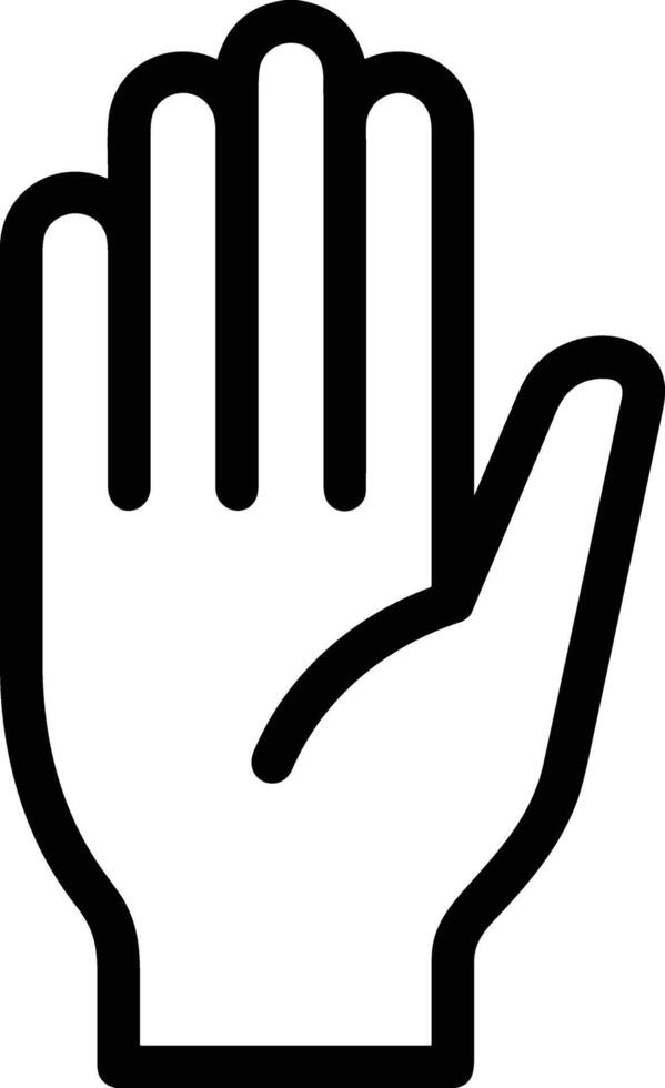 Hand icon symbol image illustration vector