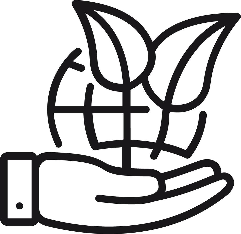 Hand icon symbol image illustration vector