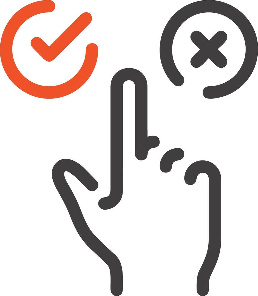 Hand icon symbol image illustration vector