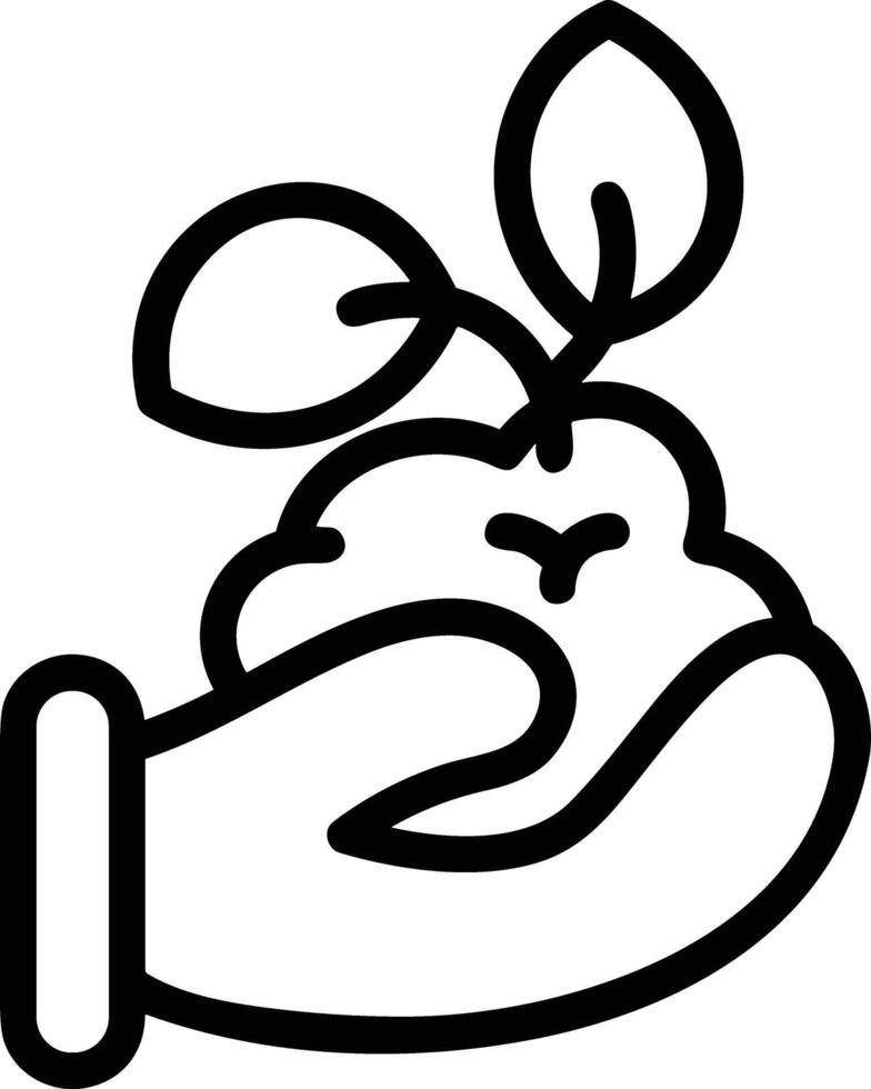 Hand icon symbol image illustration vector