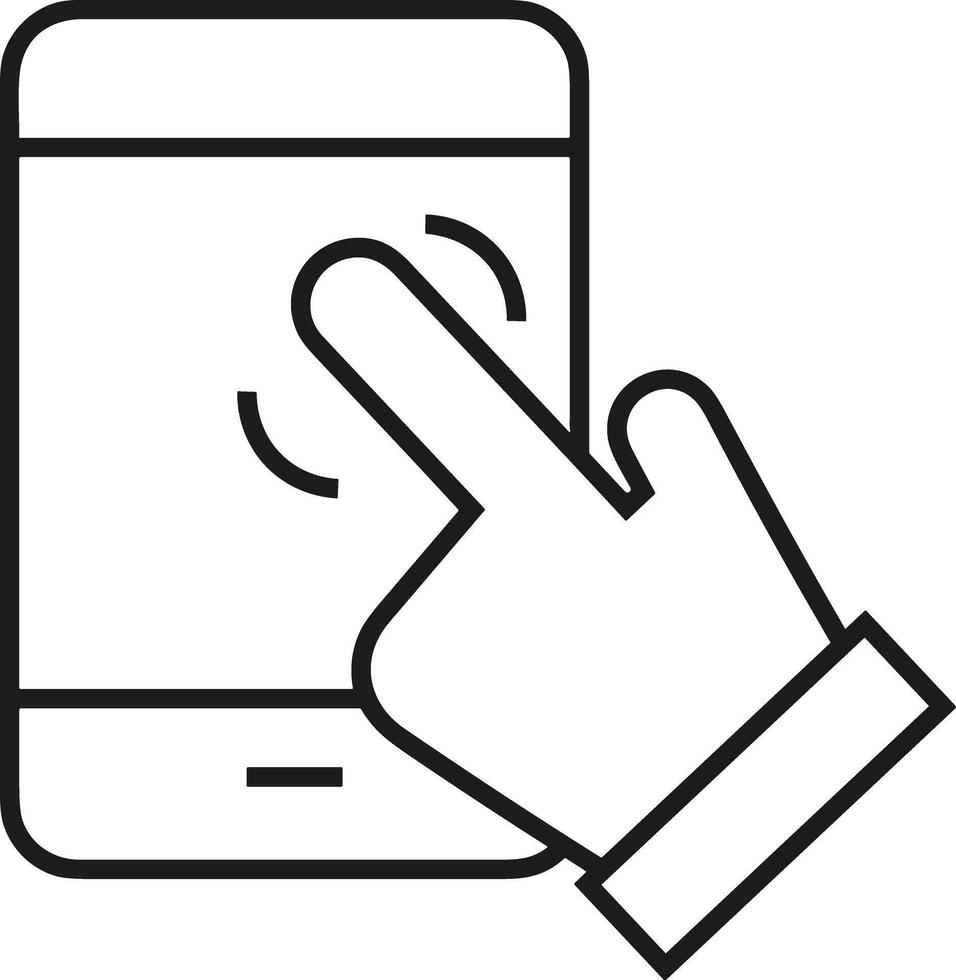 Hand icon symbol image illustration vector