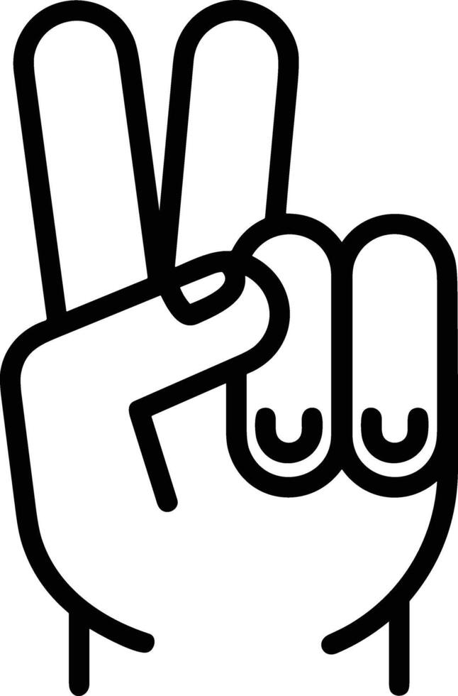 Hand icon symbol image illustration vector