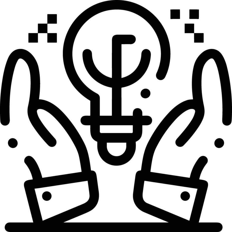 Hand icon symbol image illustration vector