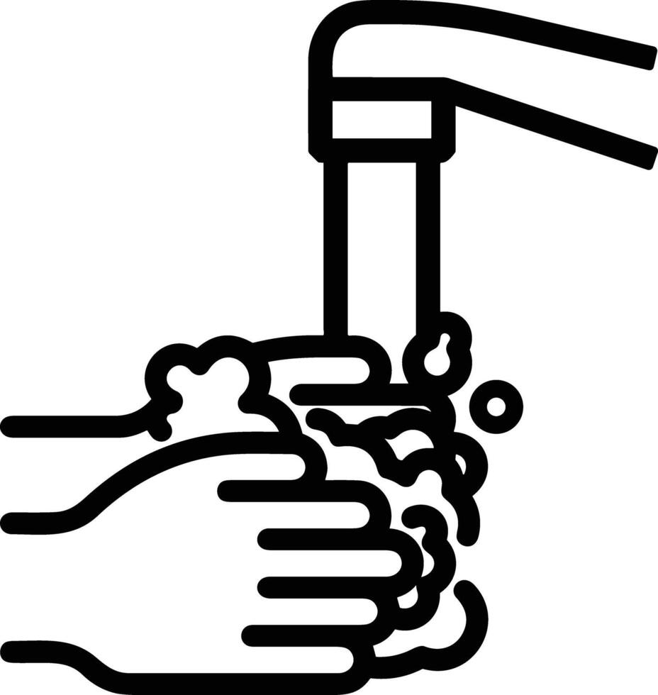 Hand icon symbol image illustration vector