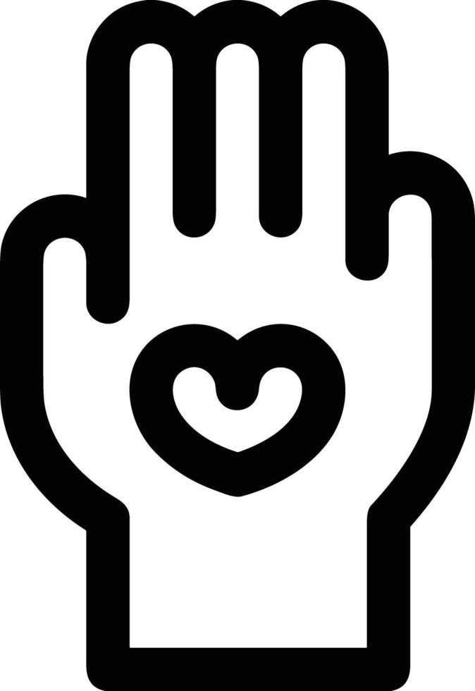 Hand icon symbol image illustration vector
