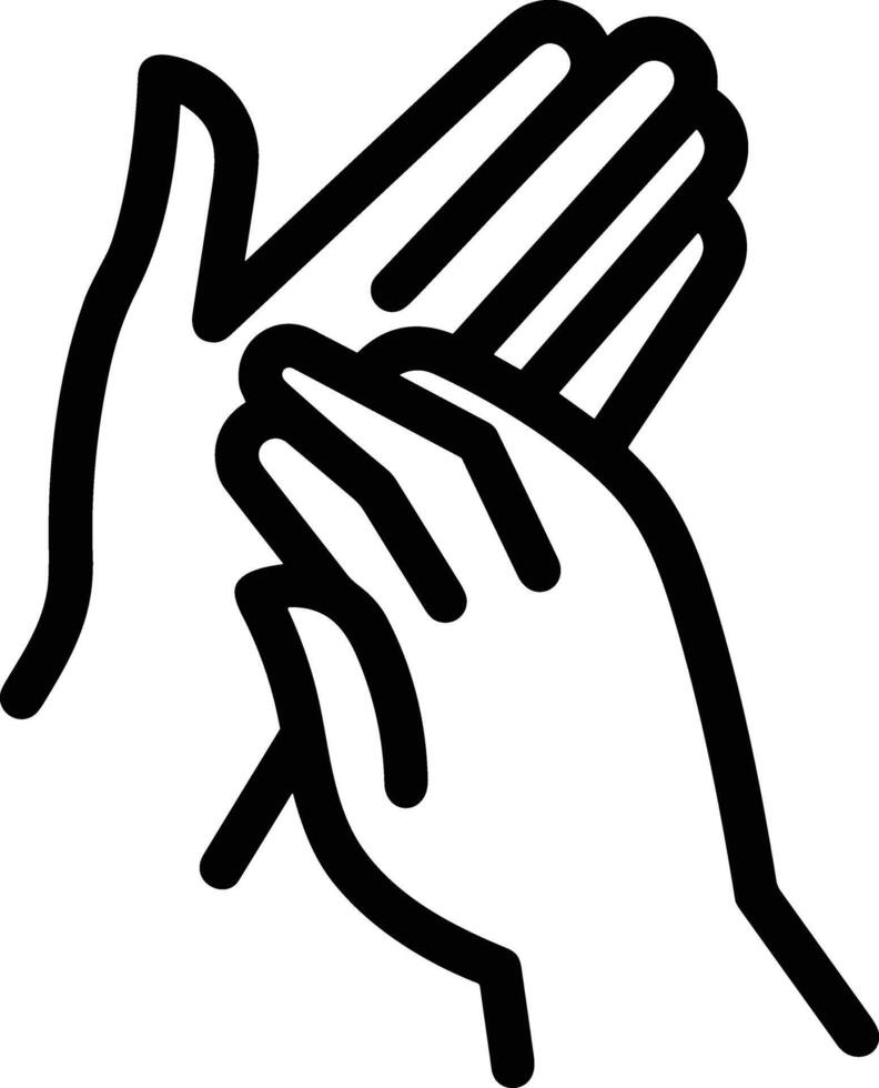 Hand icon symbol image illustration vector