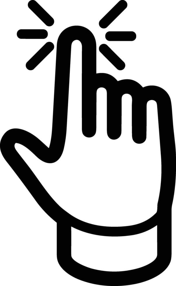 Hand icon symbol image illustration vector