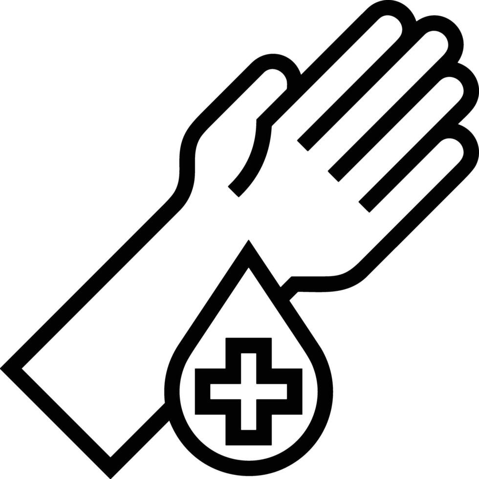 Hand icon symbol image illustration vector