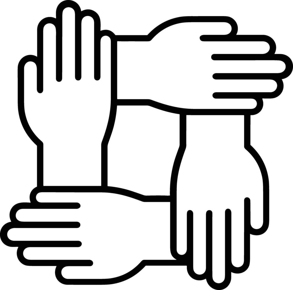 Hand icon symbol image illustration vector