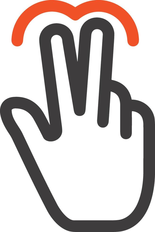 Hand icon symbol image illustration vector