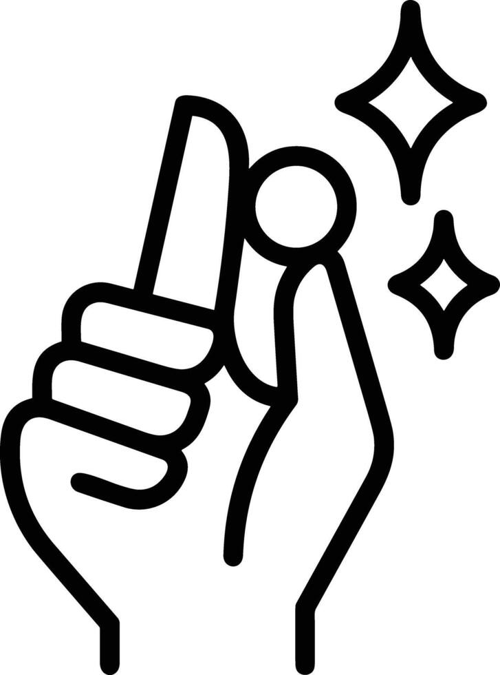 Hand icon symbol image illustration vector