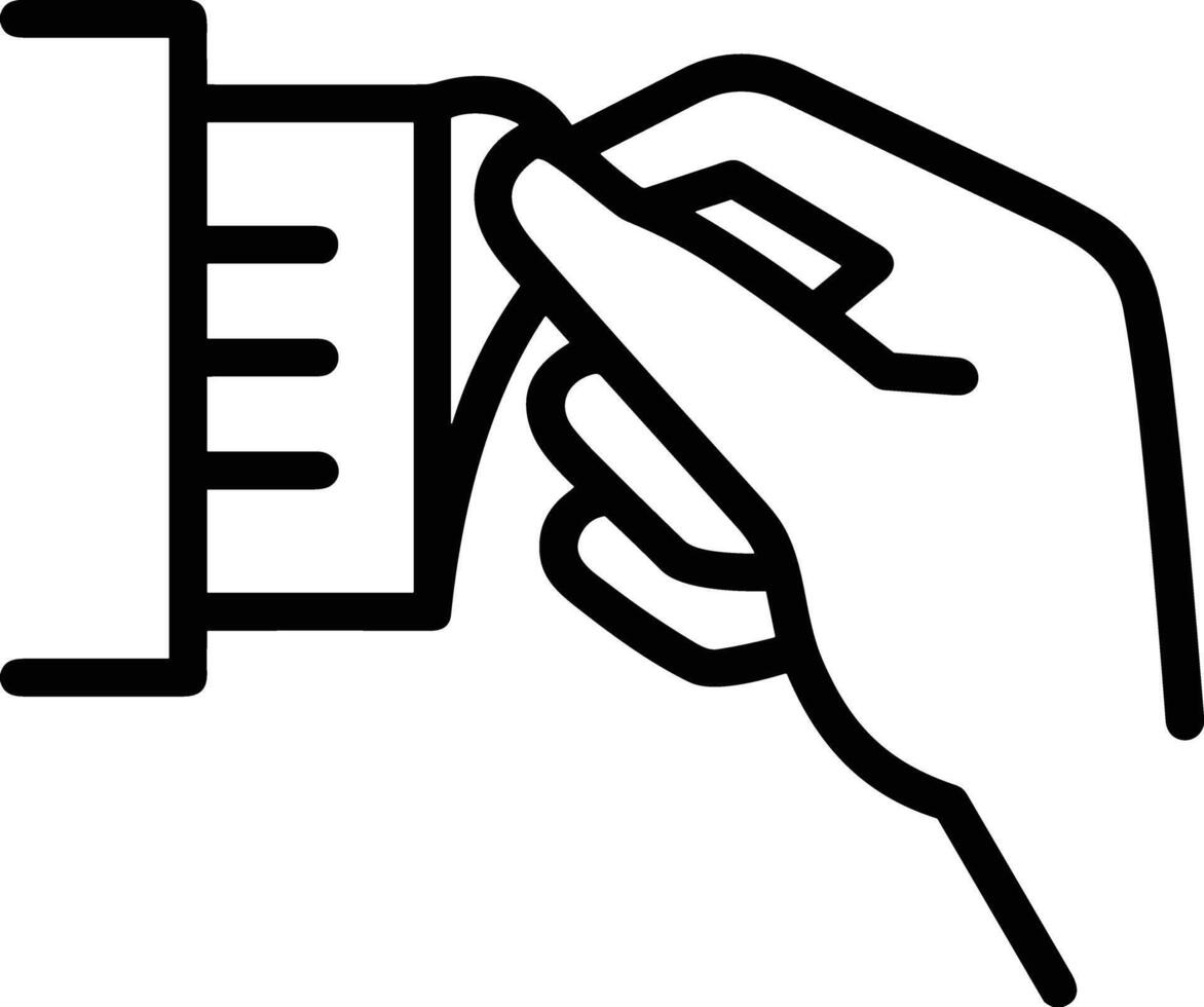 Hand icon symbol image illustration vector