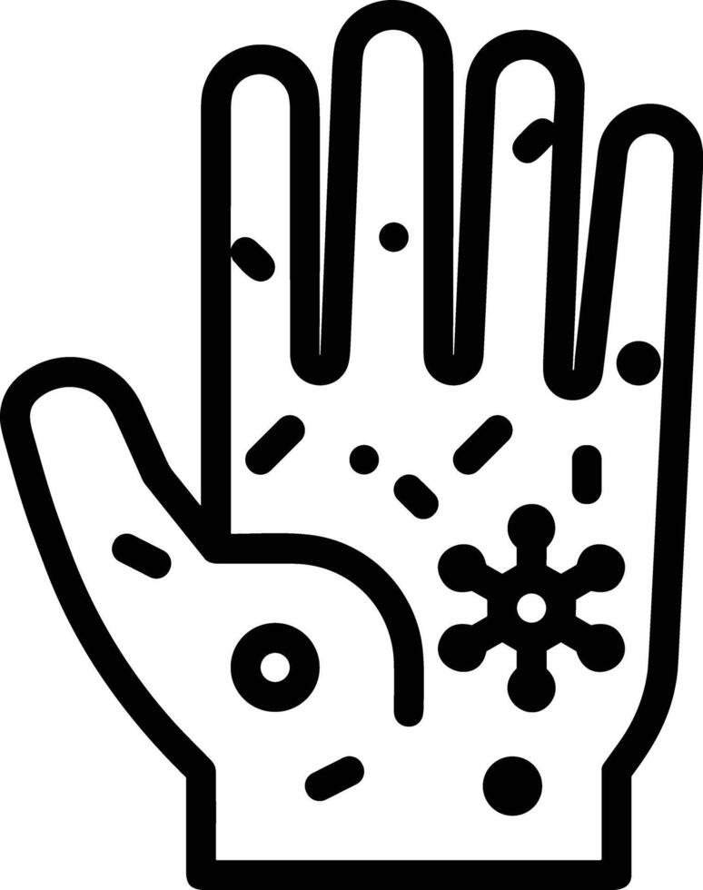 Hand icon symbol image illustration vector