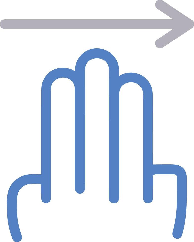 Hand icon symbol image illustration vector