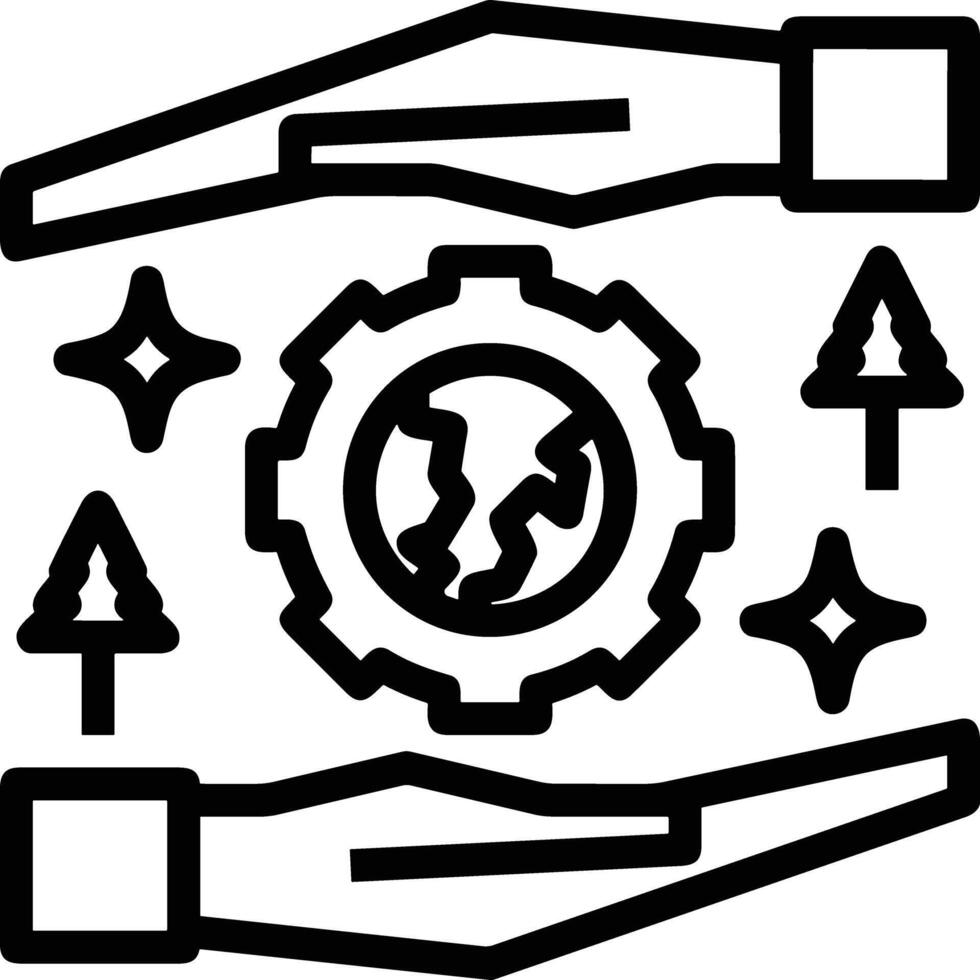 Hand icon symbol image illustration vector