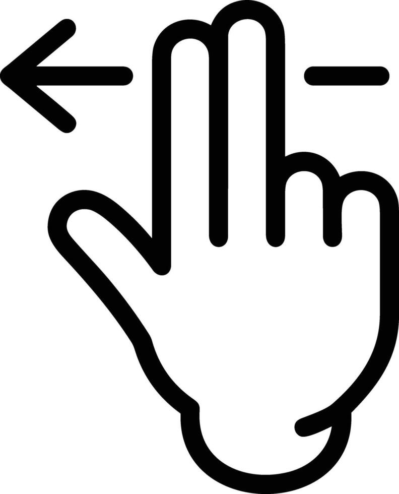 Hand icon symbol image illustration vector