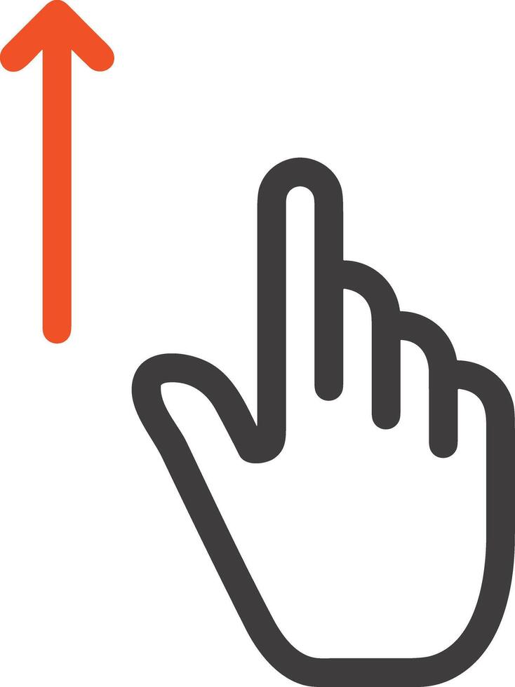 Hand icon symbol image illustration vector
