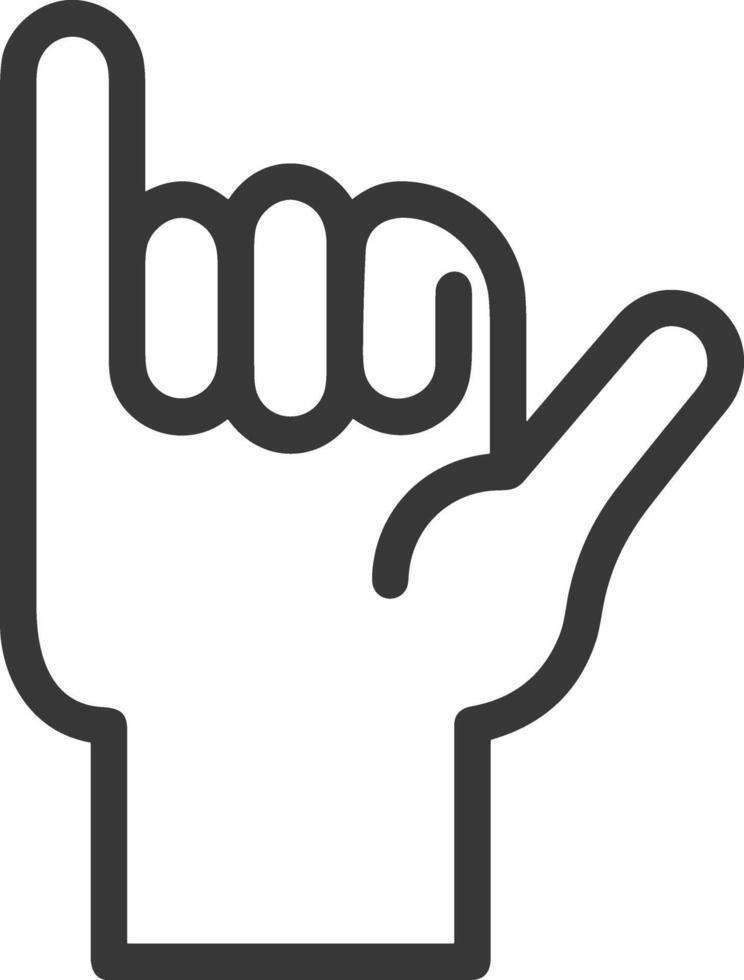Hand icon symbol image illustration vector