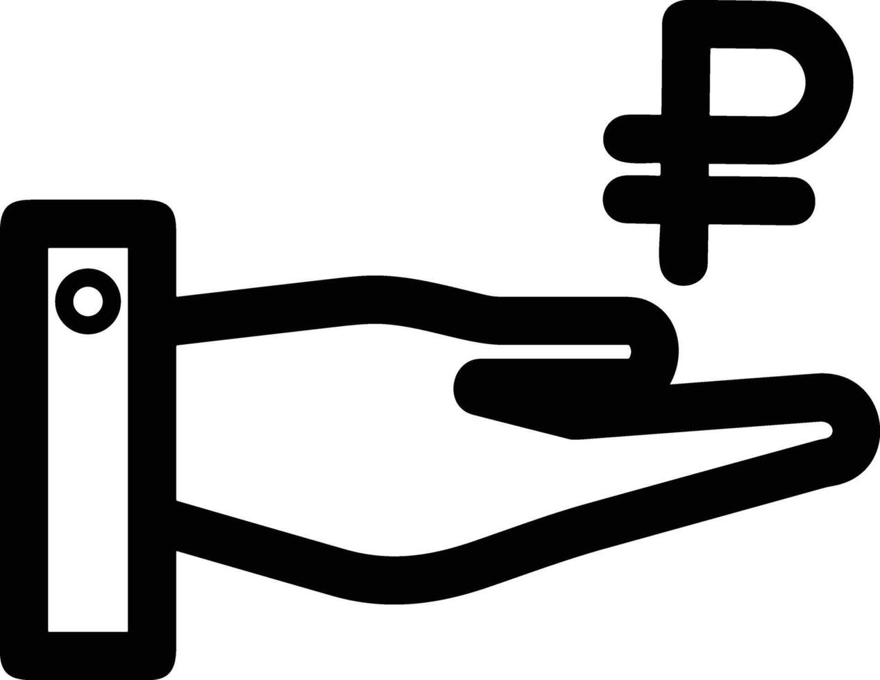 Hand icon symbol image illustration vector