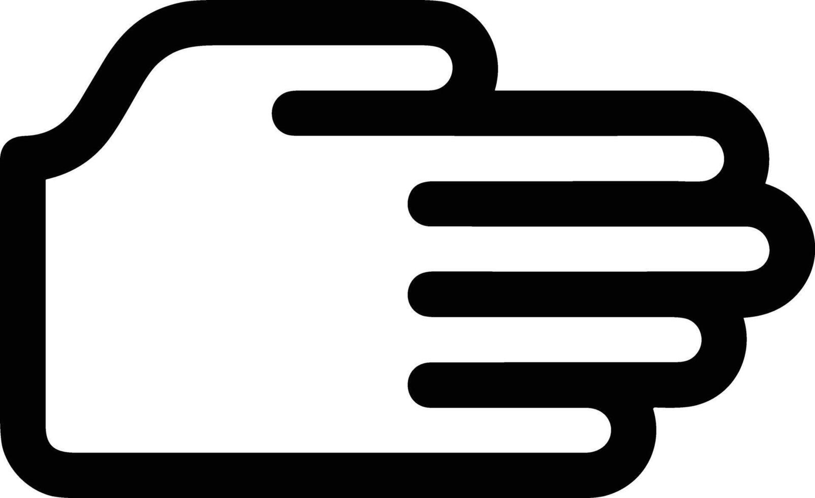 Hand icon symbol image illustration vector