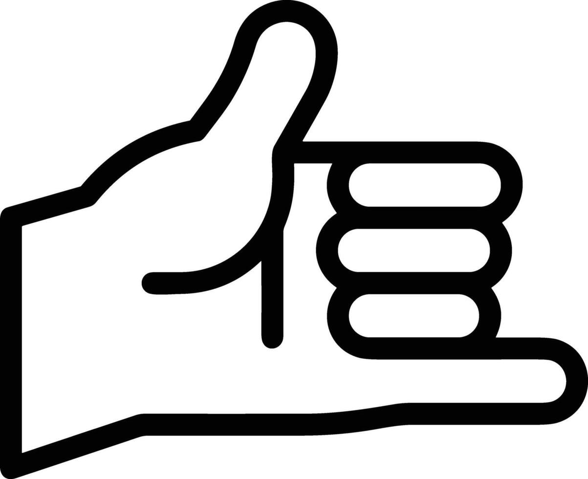 Hand icon symbol image illustration vector