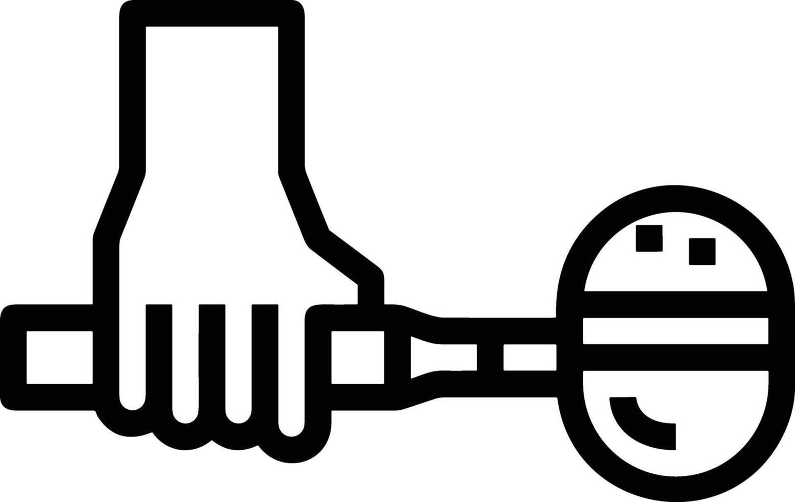 Hand icon symbol image illustration vector