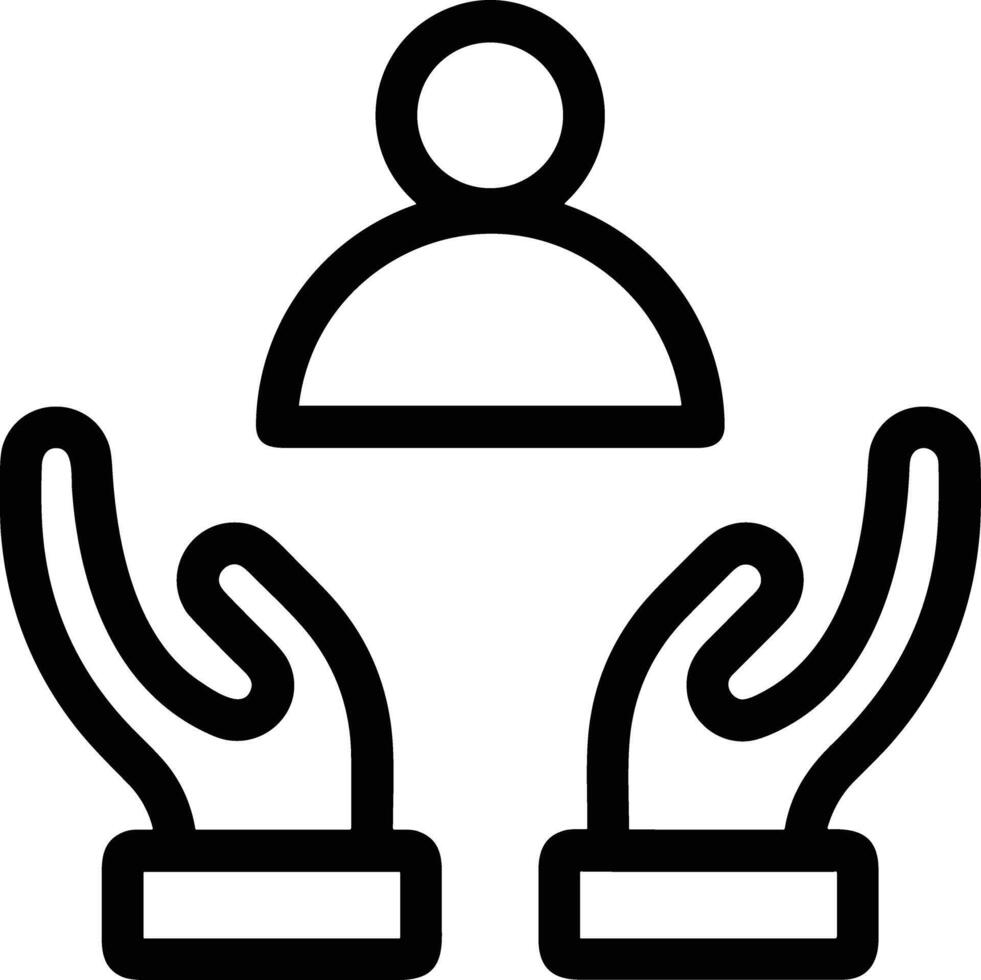 Hand icon symbol image illustration vector