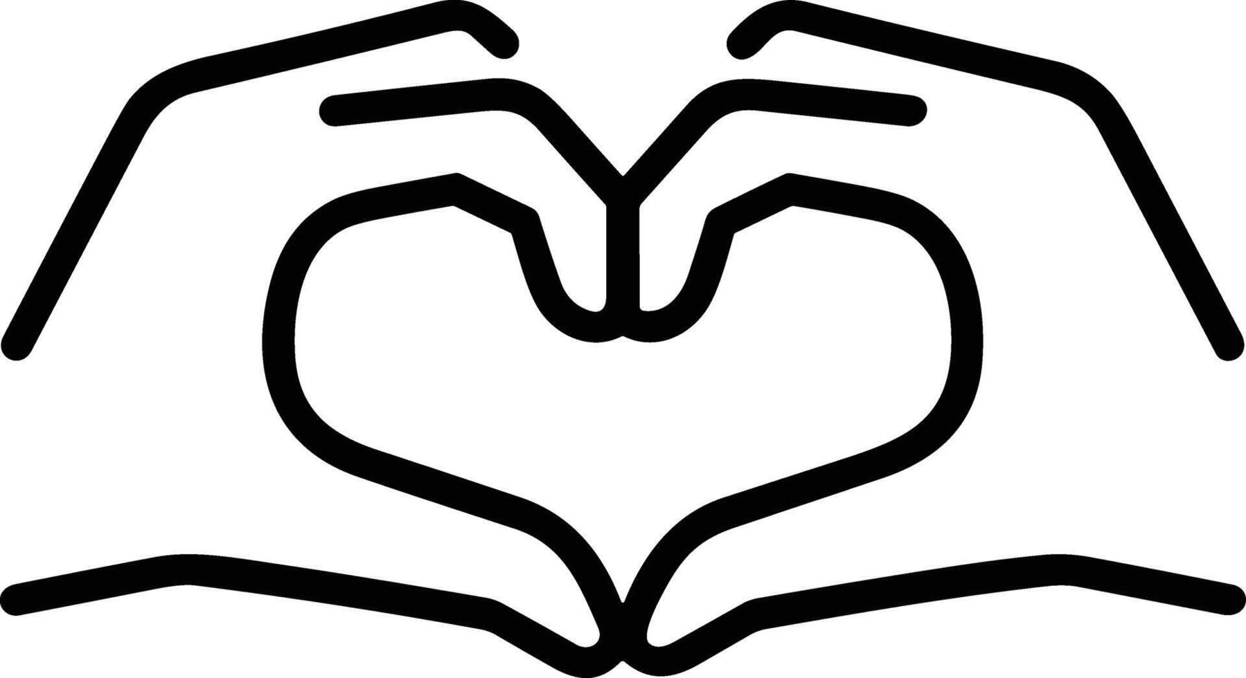 Hand icon symbol image illustration vector