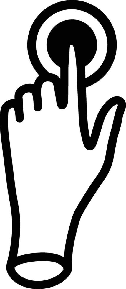 Hand icon symbol image illustration vector