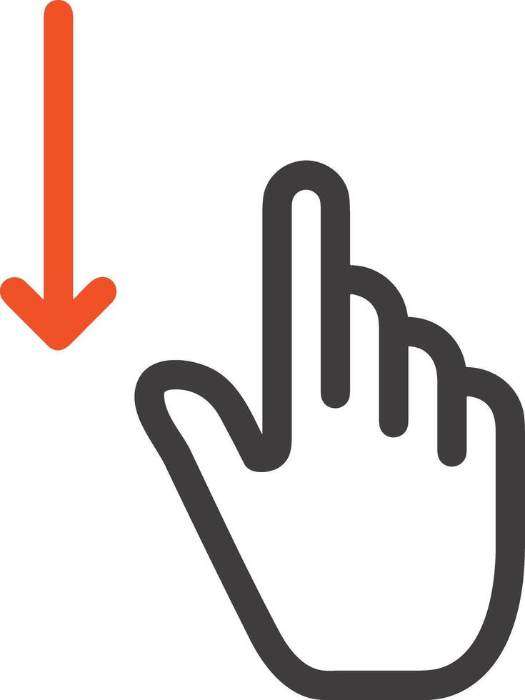 Hand icon symbol image illustration vector
