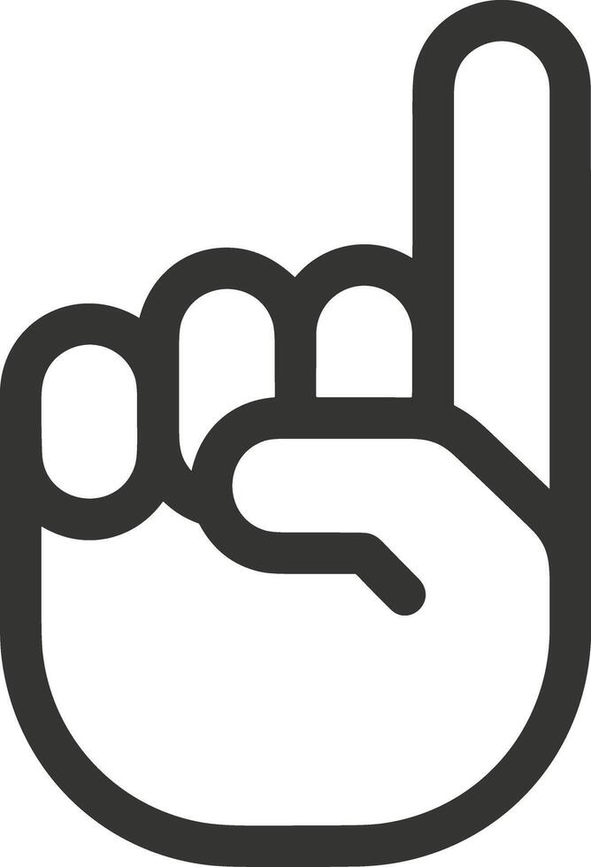 Hand icon symbol image illustration vector