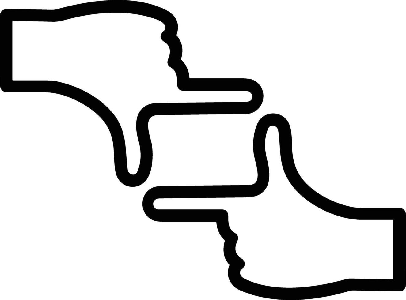 Hand icon symbol image illustration vector