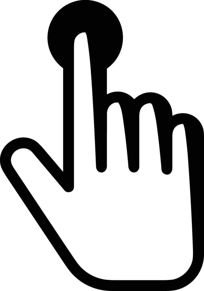 Hand icon symbol image illustration vector