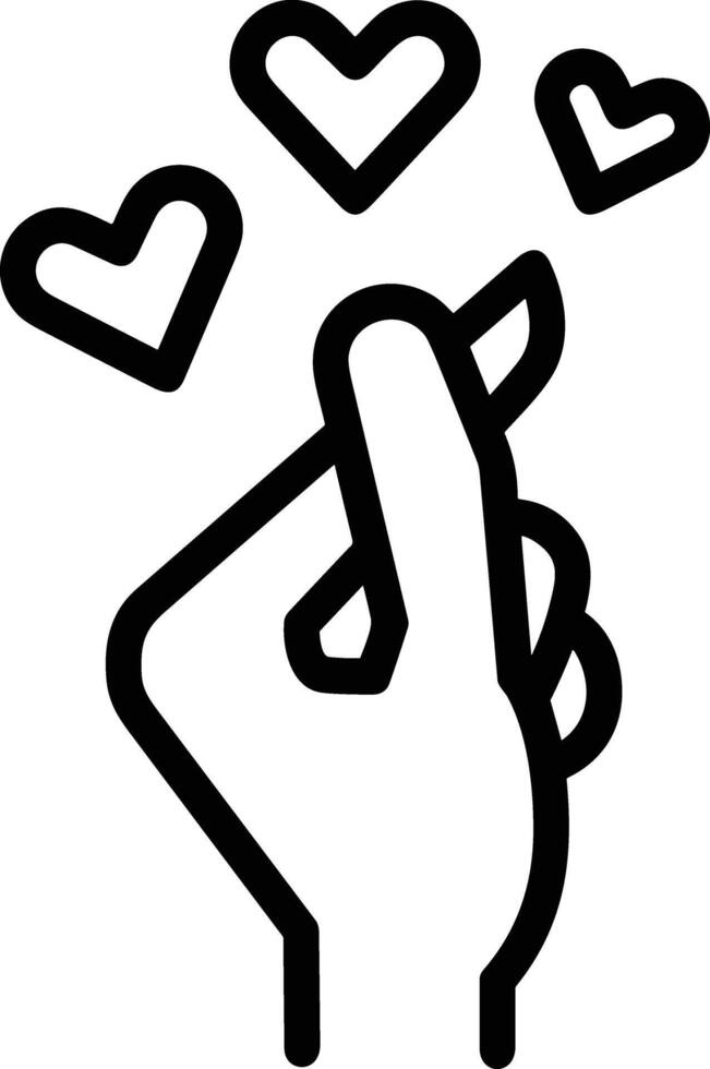 Hand icon symbol image illustration vector