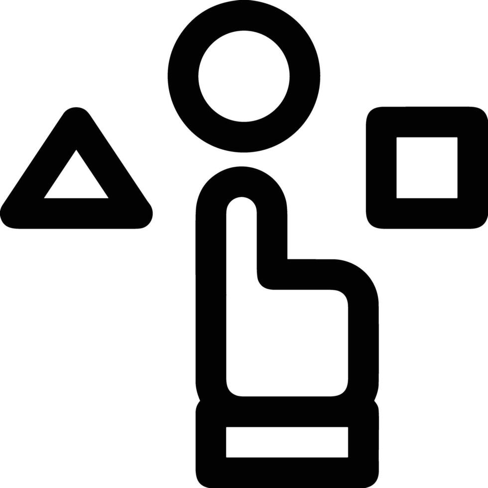 Hand icon symbol image illustration vector